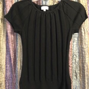 Beautiful Black Capped Sleeve Top